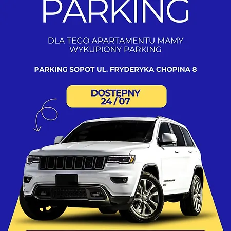 Agapella Apartamenty- Kosciuszki Centrum, Free Parking Lägenhet Sopot
